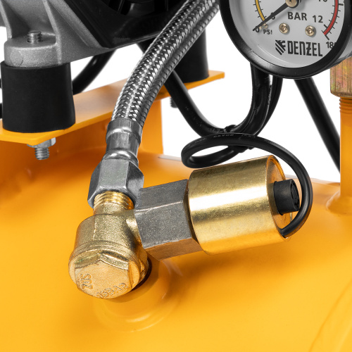 Компрессор DLS950/24 безмаслянный малошумный 950 Вт, 165 л/мин, ресивер 24 л Denzel по ценам производителя в Москве с доставкой по всей России