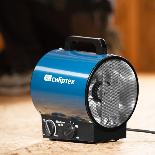 Тепловая пушка ТВ-2М (тепловентилятор), 230 В, 2 режима: вентилятор / 2000 Вт Сибртех по ценам производителя в Москве с доставкой по всей России