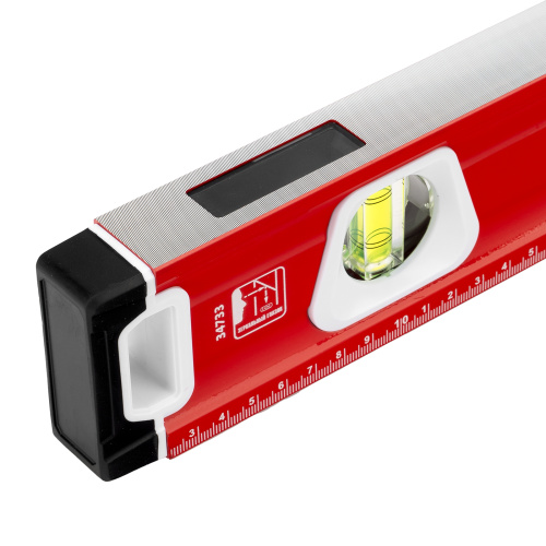 Уровень алюминиевый, магнит, фрезерованный, 3 глазка (1 зеркальный) двухкомпонентные рукоятки, 1000 мм Matrix по ценам производителя в Москве с доставкой по всей России