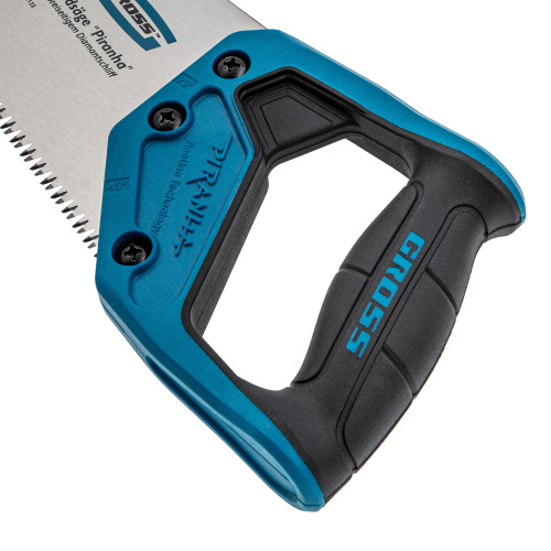 Ножовка по дереву "PIRANHA", 300 мм, 7 TPI, 3D-зуб, двухкомпонентная рукоятка Gross по ценам производителя в Москве с доставкой по всей России