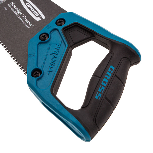 Ножовка по дереву "PIRANHA", 300 мм, 11 TPI, 3D-зуб, тефлоновое покрытие полотна, двухкомпонентная рукоятка Gross по ценам производителя в Москве с доставкой по всей России