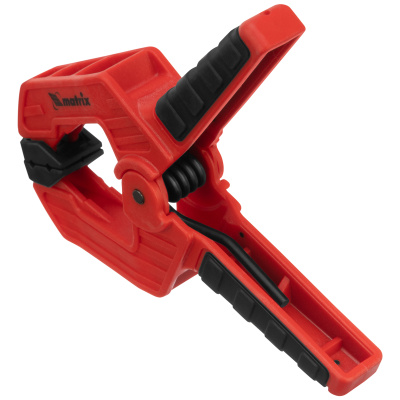 Струбцина клещеобразная 2, усиленная, пластиковый корпус, двухкомпонентные рукоятки, 50 мм Matrix по ценам производителя в Москве с доставкой по всей России