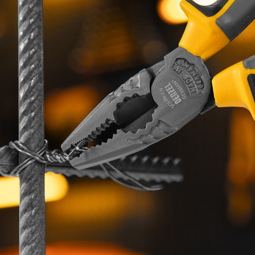 Плоскогубцы комбинированные 205 мм, трехкомпонентные рукоятки Denzel по ценам производителя в Москве с доставкой по всей России