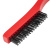 Щетка зачистная трехрядная, закаленная прямая проволока с пластиковой ручкой Matrix по ценам производителя в Москве с доставкой по всей России