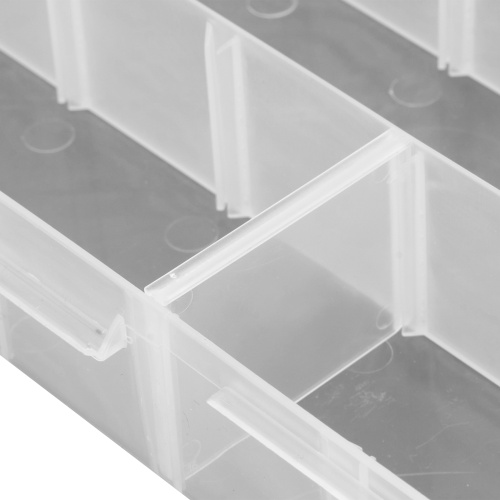 Органайзер универсальный малый, прозрачный матовый 19 х 16 х 4.5 см Сибртех по ценам производителя в Москве с доставкой по всей России