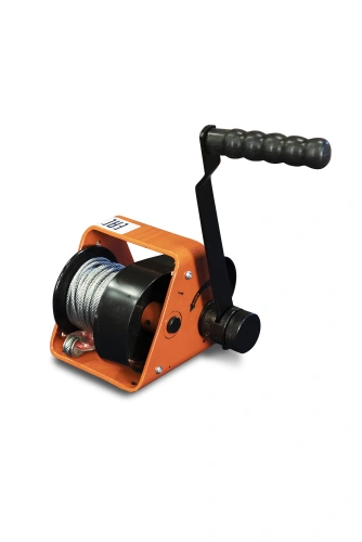 Лебедка ручная барабанная с тросом 2000кг  25м со съемной ручкой TOR GR купить в Москве с доставкой по всей России | ProtosMarket.ru