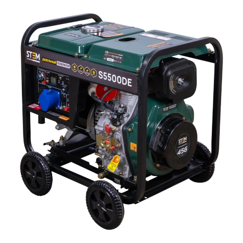 Генератор дизельный STEM Techno S5500DE (5.5 кВт, электростартер, дисплей, подогрев) по ценам производителя в Москве с доставкой по всей России