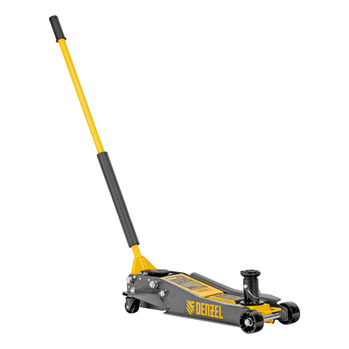 Домкрат гидравлический подкатной, 2/3 т, 98-770 мм, быстрый подъем, низ. подхват, проф, SUV Denzel по ценам производителя в Москве с доставкой по всей России