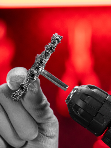 Щетка для дрели, 75 мм, плоская со шпилькой, крученая металлическая проволока Matrix по ценам производителя в Москве с доставкой по всей России