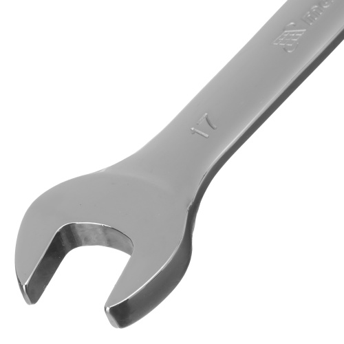 Ключ комбинированный трещоточный, 17 мм, CrV, зеркальный хром Matrix Professional по ценам производителя в Москве с доставкой по всей России