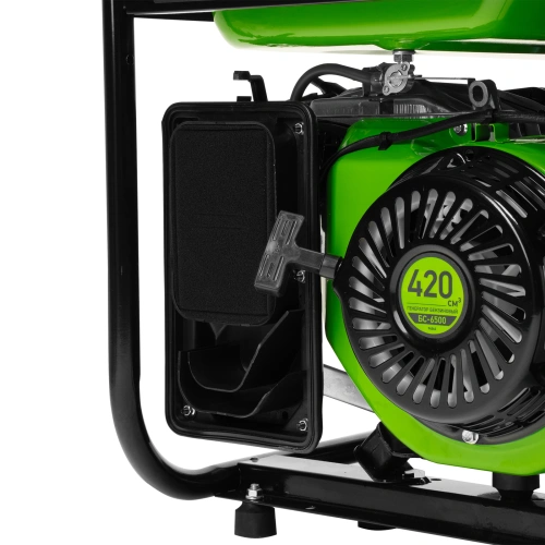 Генератор бензиновый БС-6500, 5.5 кВт, 230В, четырехтактный, 25 л, ручной стартер Сибртех по ценам производителя в Москве с доставкой по всей России