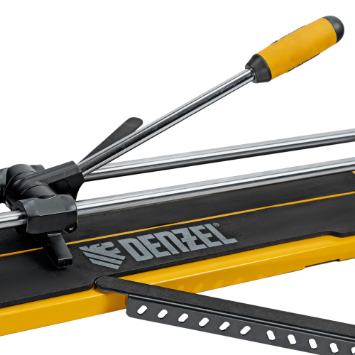 Плиткорез 600х14мм, цельнометал. напр., каретка на подш., стальная станина, рукоятка-пенал Denzel по ценам производителя в Москве с доставкой по всей России