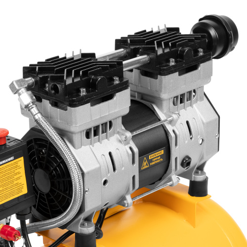 Компрессор DLS950/24 безмаслянный малошумный 950 Вт, 165 л/мин, ресивер 24 л Denzel по ценам производителя в Москве с доставкой по всей России