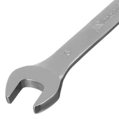 Ключ комбинированный трещоточный, 16 мм, CrV, зеркальный хром Matrix Professional по ценам производителя в Москве с доставкой по всей России