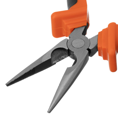 Длинногубцы прямые Comfort, 160 мм ,шлифованные, двухкомпонентные рукоятки Sparta по ценам производителя в Москве с доставкой по всей России