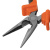 Длинногубцы прямые Comfort, 160 мм ,шлифованные, двухкомпонентные рукоятки Sparta по ценам производителя в Москве с доставкой по всей России