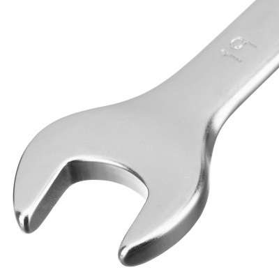 Набор ключей комбинированных, 8-19 мм, 8 шт, CrV, матовый хром Stels по ценам производителя в Москве с доставкой по всей России