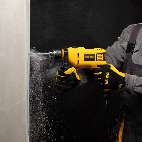 Дрель ударная ID-750, 750 Вт, 0-3000 об/мин, 48000 уд/мин Denzel по ценам производителя в Москве с доставкой по всей России