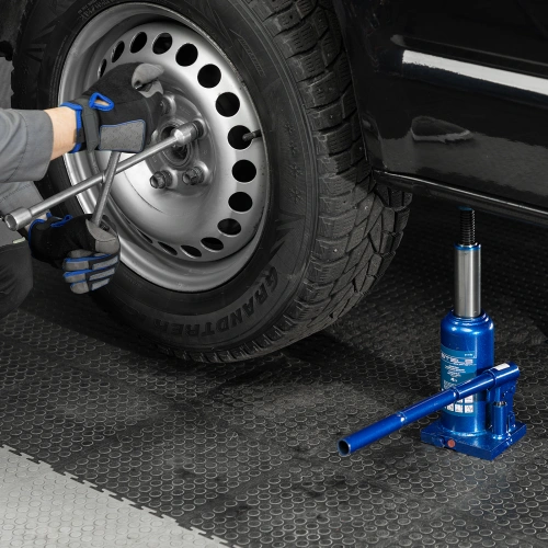 Домкрат гидравлический бутылочный телескопический, 4 т, h подъема 190-480 мм Stels по ценам производителя в Москве с доставкой по всей России
