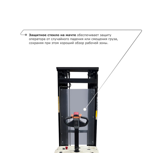 Самоходный электроштабелер PROLIFT M2 SDR 2036 по ценам производителя в Москве с доставкой по всей России