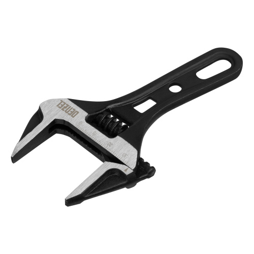 Ключ разводной 135 мм, CrV, кованый, укороченная рукоятка Denzel по ценам производителя в Москве с доставкой по всей России