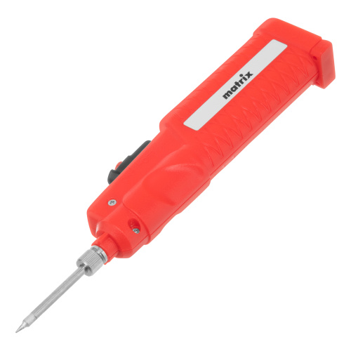 Паяльник беспроводной 4.5 В, 8 Вт, 350°С, припой 10 г, работа от элементов питания 3хАА Matrix по ценам производителя в Москве с доставкой по всей России