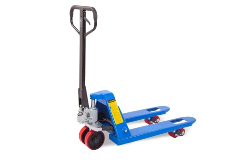 Тележка гидравлическая 2500 кг 800 мм полиуретановые колеса TOR RHP по ценам производителя в Москве с доставкой по всей России