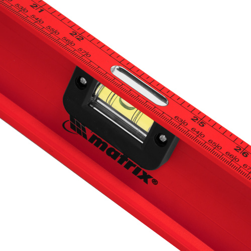 Уровень алюминиевый "Рельс", 1200 мм, 3 глазка, усиленный Matrix по ценам производителя в Москве с доставкой по всей России