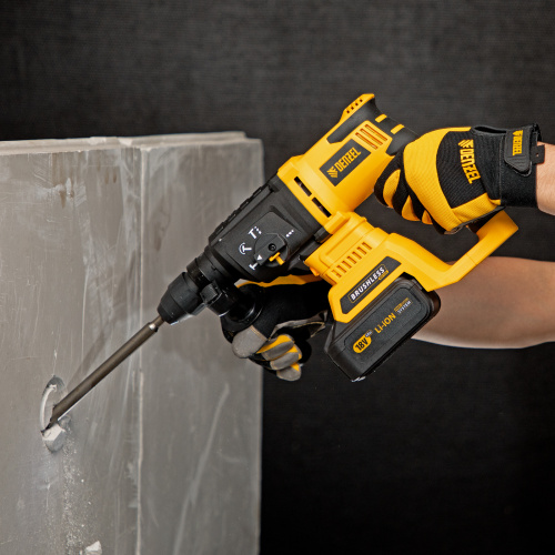 Перфоратор аккумуляторный BLRH-IB-26-0 Li-Ion, 18 В Denzel по ценам производителя в Москве с доставкой по всей России