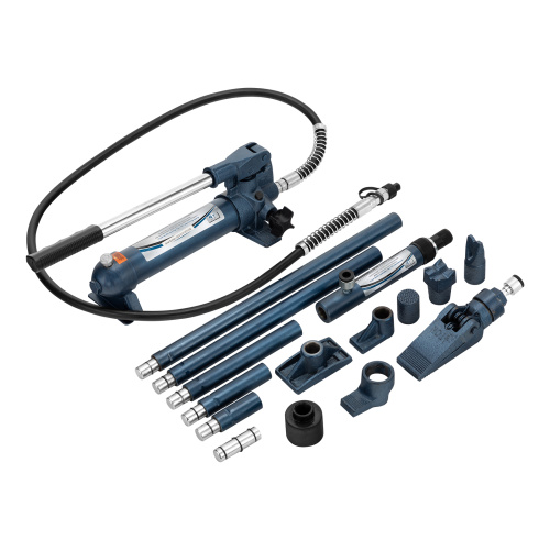 Растяжка гидравлическая, 4 т, набор из 17 предметов, 7 сменных насадок, в пластиковом кейсе Stels по ценам производителя в Москве с доставкой по всей России