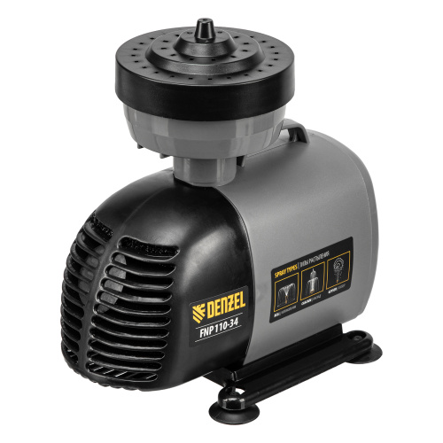Насос фонтанный FNP110-34, 112 Вт, подъем 3,4 м, 3400 л/ч, колокольчик/каскад/гейзер Denzel по ценам производителя в Москве с доставкой по всей России