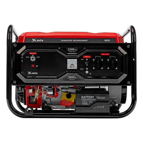 Генератор бензиновый RS-4000E, 3,3 кВт, 230В, электростартер MTX по ценам производителя в Москве с доставкой по всей России