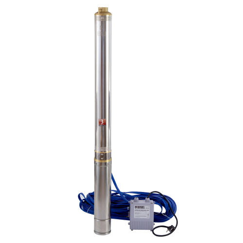 Скважинный насос DWC-4-140, центробежный, диаметр 4", 2000 Вт, 6000 л/ч, напор 140 м Denzel по ценам производителя в Москве с доставкой по всей России