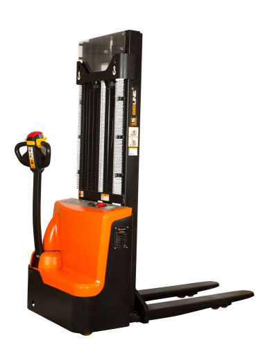 Штабелер электрический самоходный, поводковый 1,5 т - 3 м Вилы: 1150 , Гелевая АКБ, WS1530 SIBLINE по ценам производителя в Москве с доставкой по всей России