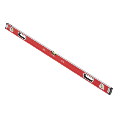 Уровень алюминиевый, магнит, фрезерованный, 3 глазка (1 зеркальный) двухкомпонентные рукоятки, 1500 мм Matrix по ценам производителя в Москве с доставкой по всей России