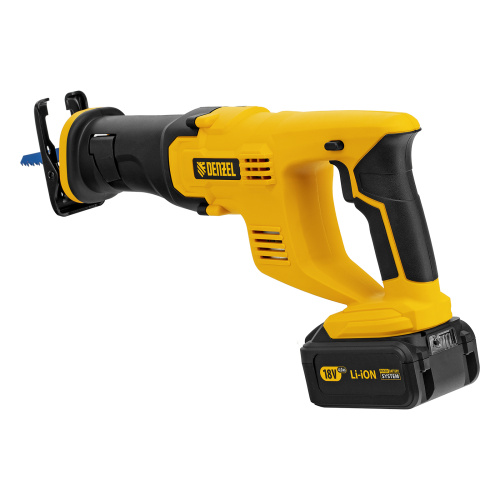 Пила сабельная аккумуляторная CRC-115, 18В Li-Ion Denzel по ценам производителя в Москве с доставкой по всей России