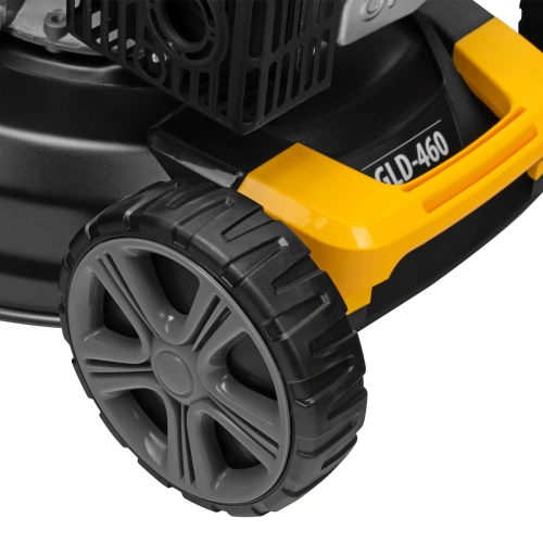 Газонокосилка бензиновая GLD-460, 146 куб.см, ширина 46 см, ручная, 7 уровней, травосборник 50 л Denzel по ценам производителя в Москве с доставкой по всей России