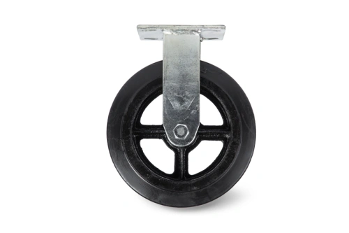 Колесо большегрузное неповоротное FCd 85 250 мм обрезиненное (F) по ценам производителя в Москве с доставкой по всей России