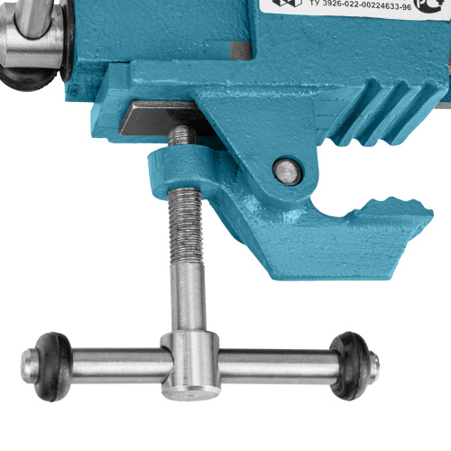 Тиски слесарные, 63 мм, крепление для стола, винтовой зажим (Глазов) по ценам производителя в Москве с доставкой по всей России