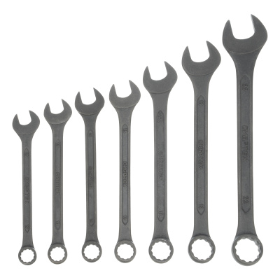 Набор ключей комбинированных, 6 - 22 мм, 10 шт., CrV, фосфатированные Сибртех по ценам производителя в Москве с доставкой по всей России