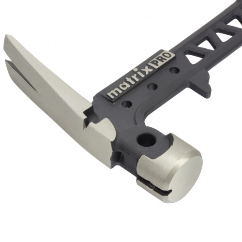 Молоток строительный, 450 г, цельнокованый, боек с магнитом, двухкомпонентная обрезиненная рукоятка Matrix Pro по ценам производителя в Москве с доставкой по всей России