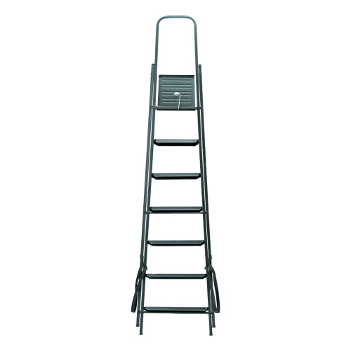 Стремянка 7 ступеней, компактная, стальная Сибртех по ценам производителя в Москве с доставкой по всей России