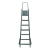 Стремянка 7 ступеней, компактная, стальная Сибртех по ценам производителя в Москве с доставкой по всей России