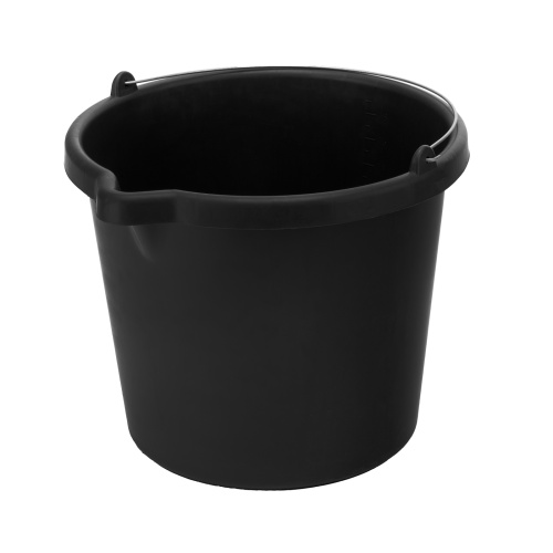 Ведро строительное пластмассовое, 20 л, высокопрочное с носиком Сибртех по ценам производителя в Москве с доставкой по всей России