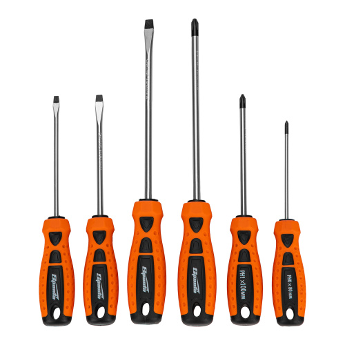 Набор отверток "Point", CrV, двухкомпонентные рукоятки, 6 шт, Sparta по ценам производителя в Москве с доставкой по всей России