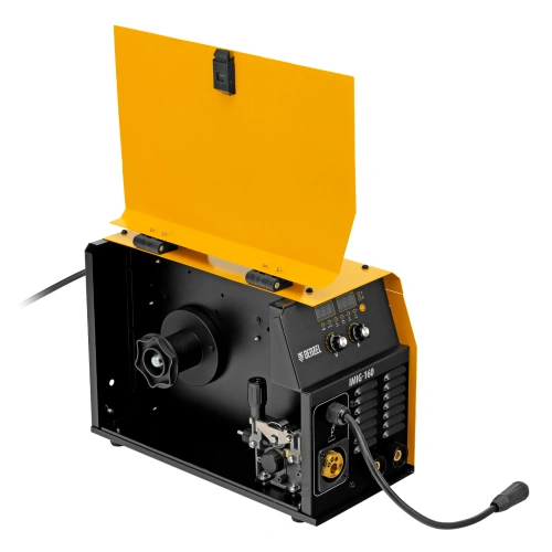 Аппарат инвертор. полуавтомат. cварки IMIG-160 Synergy, 160 А, ПВ 60%, катушка 5 кг Denzel по ценам производителя в Москве с доставкой по всей России