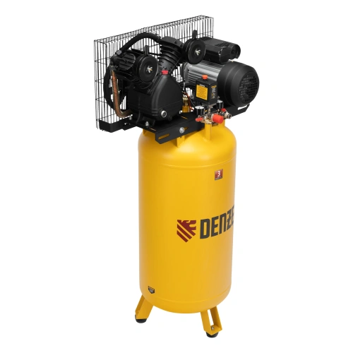 Компрессор воздушный BCV2200/100V, ременный привод , 2.3 кВт, 100 литров, 440 л/мин Denzel по ценам производителя в Москве с доставкой по всей России