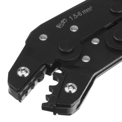 Клещи для обжима неизолированных наконечников НК и НВ, разъемов РП, 1,5 - 6 мм2 Denzel по ценам производителя в Москве с доставкой по всей России