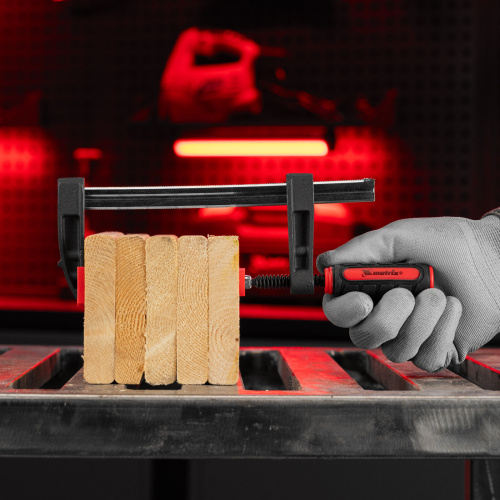 Струбцина F-образная, 150 х 50 х 210 мм Matrix по ценам производителя в Москве с доставкой по всей России