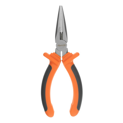 Длинногубцы прямые Comfort, 160 мм ,шлифованные, двухкомпонентные рукоятки Sparta по ценам производителя в Москве с доставкой по всей России